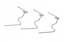 ALM Manufacturing GH001 W Glazing Clips Pack of 50