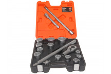 Bahco SLX17 Socket Set of 17 Metric 3/4in Drive