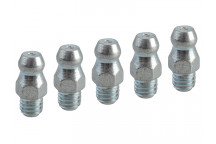 Faithfull Grease Nipple Straight M6 x 1.0 (Pack 5)