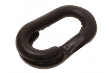 Faithfull Plastic Joining Links 8mm Black (Pack 4)