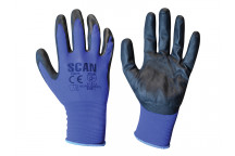 Scan Max. Dexterity Nitrile Gloves - L (Size 9)