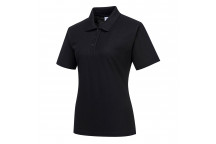 B209 Naples Ladies Polo Shirt Black XL