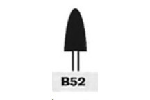 Mounted Points B Shape (Shank Diameter 3mm) B52
