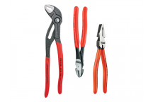 Knipex Power Pack High Leverage Pliers Set, 3 Piece