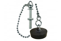 Faithfull Chrome Basin Chain Assembly 30cm (12in)