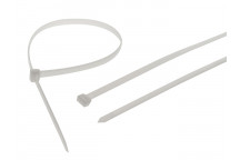 Faithfull Heavy-Duty Cable Ties White 9.0 x 905mm (Pack 10)