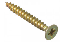 ForgeFix Multi-Purpose Pozi Compatible Screw CSK ST ZYP 6.0 x 40mm Box 200