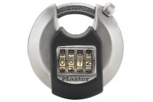Master Lock Excell Discus 4-Digit Combination 70mm Padlock