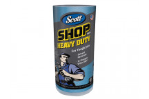 Kimberley Clarke SCOTT Blue Heavy-Duty Shop Cloth Roll