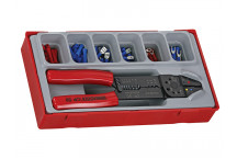Teng TTCP121 Crimping Tool Set, 121 Piece