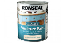 Ronseal Chalky Furniture Paint Country Cream 750ml