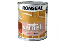 Ronseal Interior Varnish Quick Dry Gloss Medium Oak 250ml