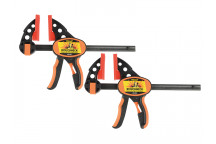 Roughneck Ratcheting Bar Clamp & Separator 152mm (6in) Twin Pack