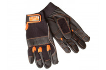 Bahco Power Tool Padded Palm Gloves - Medium (Size 8)