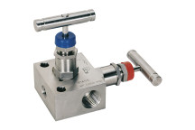 2 VALVE MANIFOLD PIPE TO PIPE 1/2\" NPT