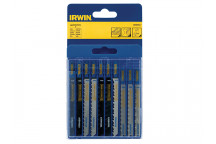 IRWIN Jigsaw Blade Set Assorted 10 Piece Set