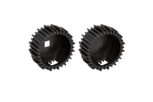Closed Back Rubber Gauge Protector 63mm Black