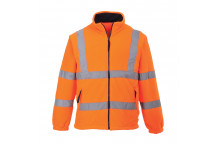 F300 Hi-Vis Mesh Lined Fleece Orange Large