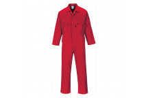 C813 Liverpool Zip Coverall Red 3 XL