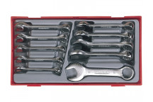 Teng TT6010M Metric Midget Combination Spanner Set, 10 Piece