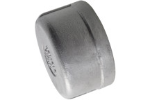2 NPT F ROUND CAP 3K 316/L