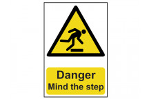 Scan Danger Mind The Step - PVC 200 x 300mm