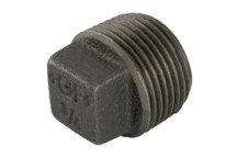 1.1/4\"BSPT MALE HOLLOW PLUG BLACK GF291