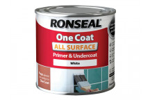 Ronseal One Coat All Surface Primer & Undercoat Interior White 750ml