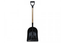 Faithfull Plastic Debris Shovel Wood Handle