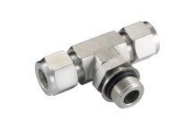 1/4\" BSP x 8mm Outside Diameter Tee