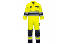 TX55 Nantes Hi-Vis Coverall Yellow/Navy Medium