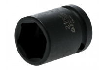 Teng Impact Socket Hexagon 6-Point 1/2in Drive 21mm