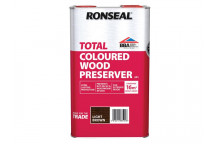 Ronseal Trade Total Wood Preserver Light Brown 5 litre