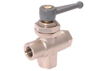 1/4\"BSPF x 6mm OD Ball Valve Ni Plated