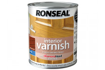 Ronseal Interior Varnish Quick Dry Satin Medium Oak 250ml