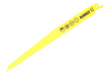 DEWALT Sabre Blade Fast Cuts Wood with Nails Plastics 228mm Pack of 5