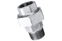 3/8\" BSPT/BSP MALE/FEM EQUAL UNION GALVANISED