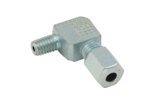 4MM X M6X1 ELBOW STEEL LUB SYSTEM