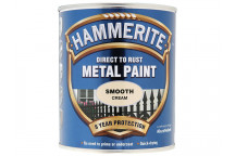 Hammerite Direct to Rust Smooth Finish Metal Paint Cream 750ml