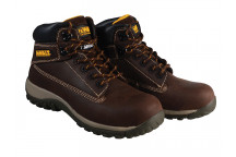 DEWALT Hammer Non Metallic Brown Nubuck Boots UK 10 EUR 44