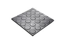4MM X 1.2M X 2M 5 BAR ROUND DOT MAT