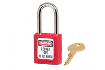 Master Lock Lockout Padlock 38mm Body & 6mm Hardened Steel Shackle