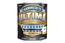 Hammerite Ultima Metal Paint Matt White 750ml