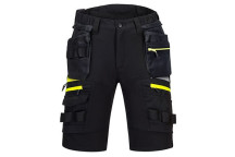 DX444 - DX4 Detachable Holster Pocket Shorts Black - 28 inch