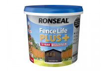 Ronseal Fence Life Plus+ Tudor Black Oak 5 litre