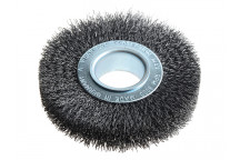 Lessmann Wheel Brush D100mm x W20-22 x 30 Bore Set 1 Steel Wire 0.30