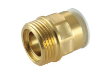 22MM X 1\" BRASS MALE CYLINDER ADAPTOR