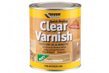 Everbuild Quick Dry Wood Varnish Matt Clear 2.5 litre