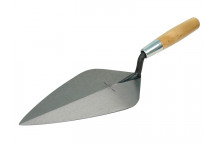 Marshalltown 34 Wide London Pattern Brick Trowel - Wooden Handle 10.1/2in