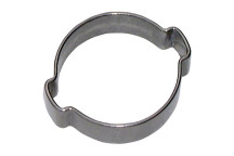 3.0-5.0MMM 2 EAR CLAMP ST/ST DIN 1.4301